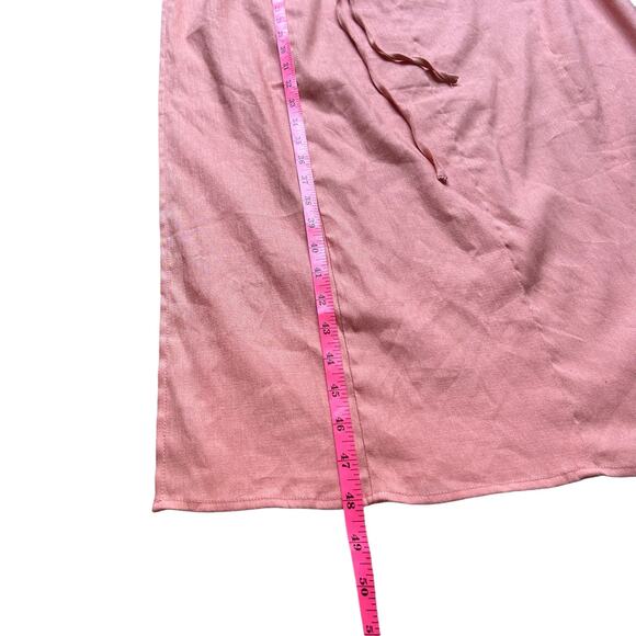 Summer wedding guest dress sexy maxi spaghetti strap open back - Picture 5 of 6